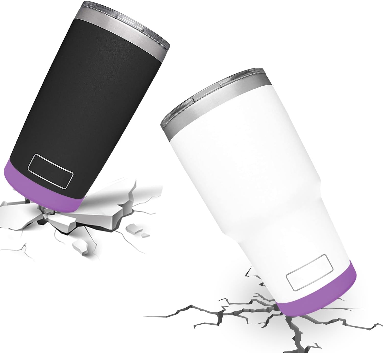 YETI – Funda de silicona para maletero de vaso de 20 onzas, 30 onzas, protección inferior más segura y menos ruido para taza de café, accesorios de