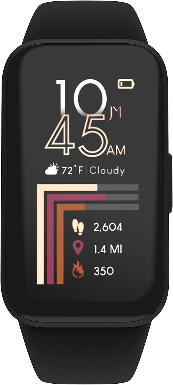 iTouch Active Fitness Tracker Jillian Michaels Edition con 90 días de membresía a su aplicación de fitness, sensores mejorados para monitorear la