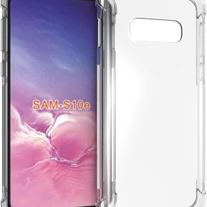 USTIYA Funda para Samsung Galaxy S10e Clear TPU Cuatro Esquinas Cubierta Protectora Transparente Suave Funda USTIYA Funda para Samsung Galaxy S10e Clear TPU Cuatro Esquinas Cubierta Protectora Transparente Suave Funda