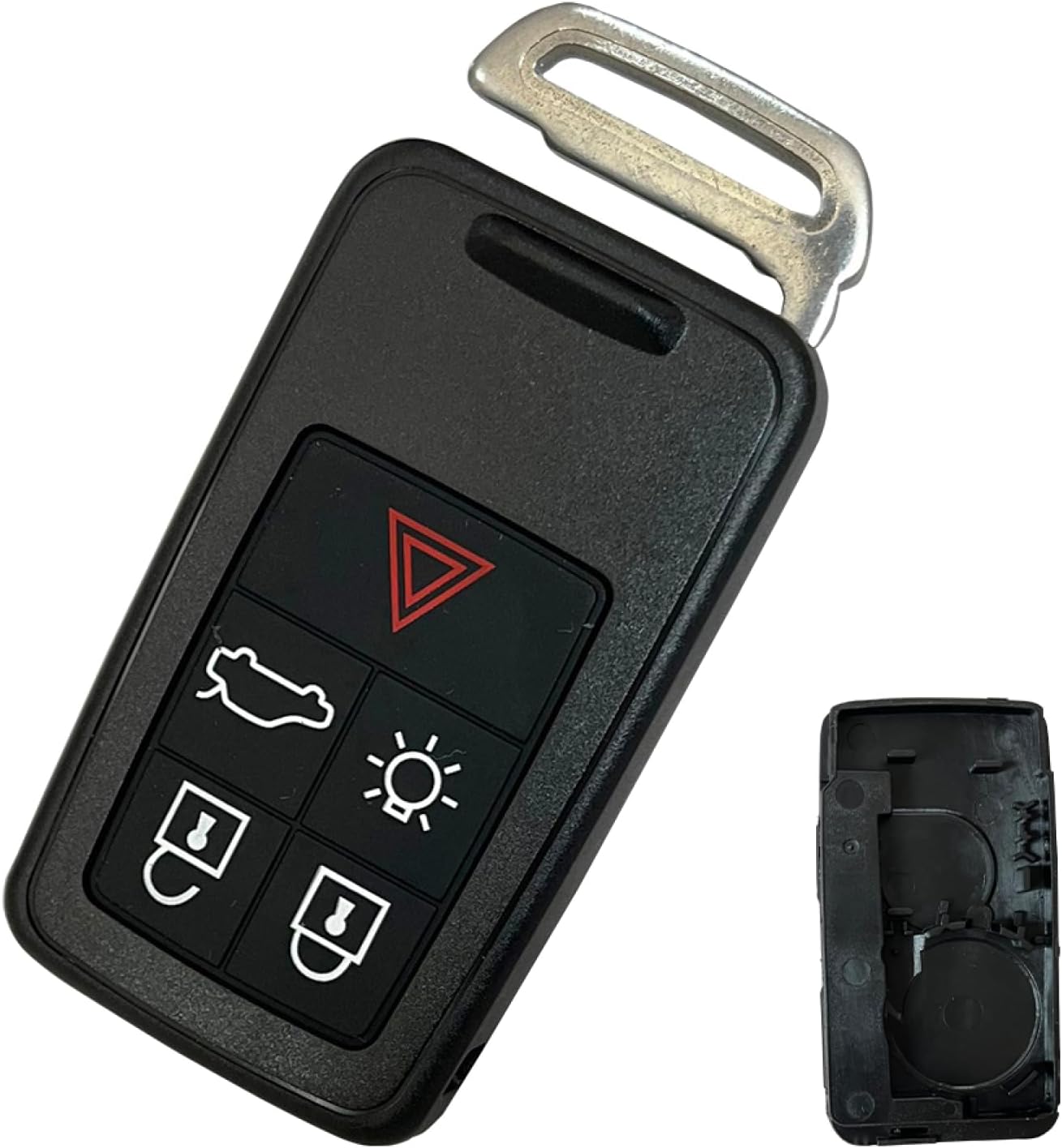 Fundas para llavero de coche para Volvo XC60 XC40 S90 V40 XC70 V70 S40 V50, carcasa inteligente para llave de coche, 5 botones