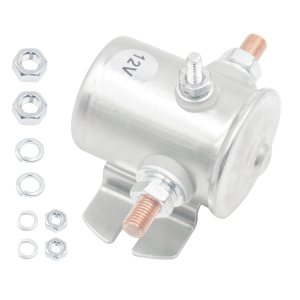 Relé solenoide del cabrestante de 12V 200A para el carro de golf marino del cabrestante de 3 terminales SPST Trombetta 1114240, 1114241, 1114538, Relé solenoide del cabrestante de 12V 200A para el carro de golf marino del cabrestante de 3 terminales SPST Trombetta 1114240, 1114241, 1114538,