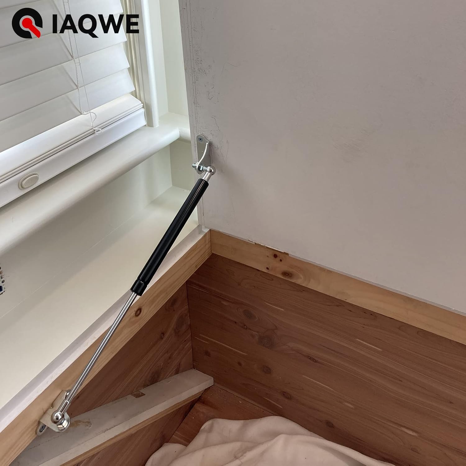 Soporte de resorte de gas de 17 pulgadas, 100 libras, soportes de elevación para caja de herramientas de cama de caravana, gabinete de alta