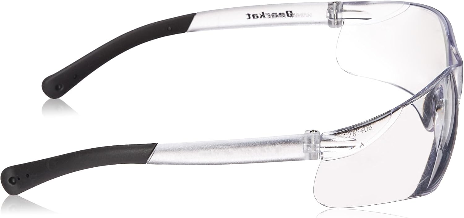MCR Safety – Bearkat Bk1 Series – Gafas de seguridad transparentes Uv-Af (BK110AF) (paquete de 2)