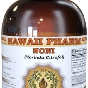 HawaiiPharm Extracto líquido de noni, tintura orgánica de Noni (Morinda citrifolia), suplemento herbario, fabricado en EE. UU., 4 onzas líquidas HawaiiPharm Extracto líquido de noni, tintura orgánica de Noni (Morinda citrifolia), suplemento herbario, fabricado en EE. UU., 4 onzas líquidas