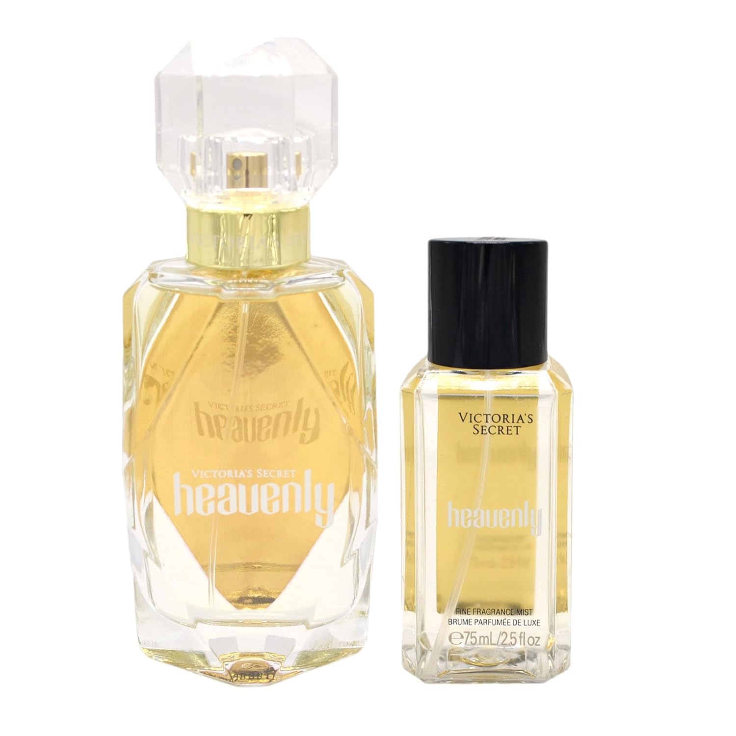 Victoria’s Secret Heavenly Eau De Parfum 3.4 Fl Oz & Fine Fragrance Travel Mist Set