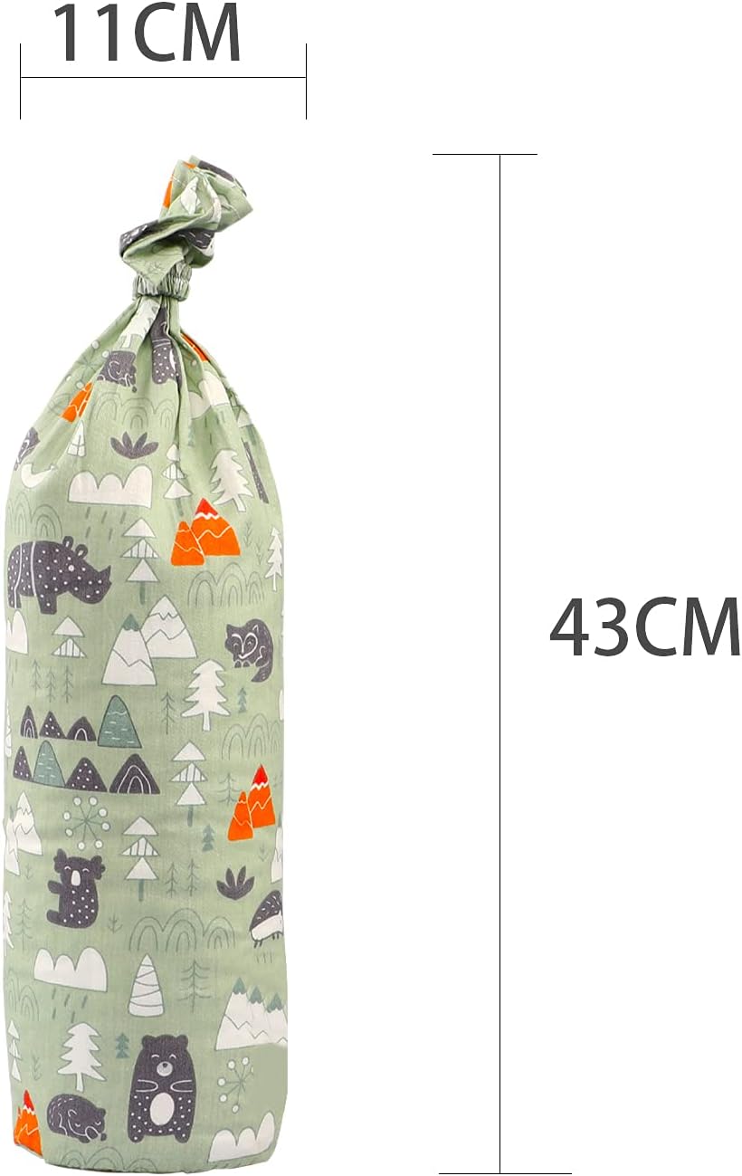 Almohada de bebé para dormir, almohada de bebé de dibujos animados para dormir, almohada para abrazar al bebé, almohada anti-rollo, almohada de