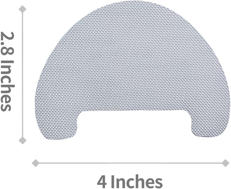 Orificio para zapato, puntera para prevención de reventones, reparación de parches autoadhesivos, protectores de arrugas, disminuyente, 2 pares
