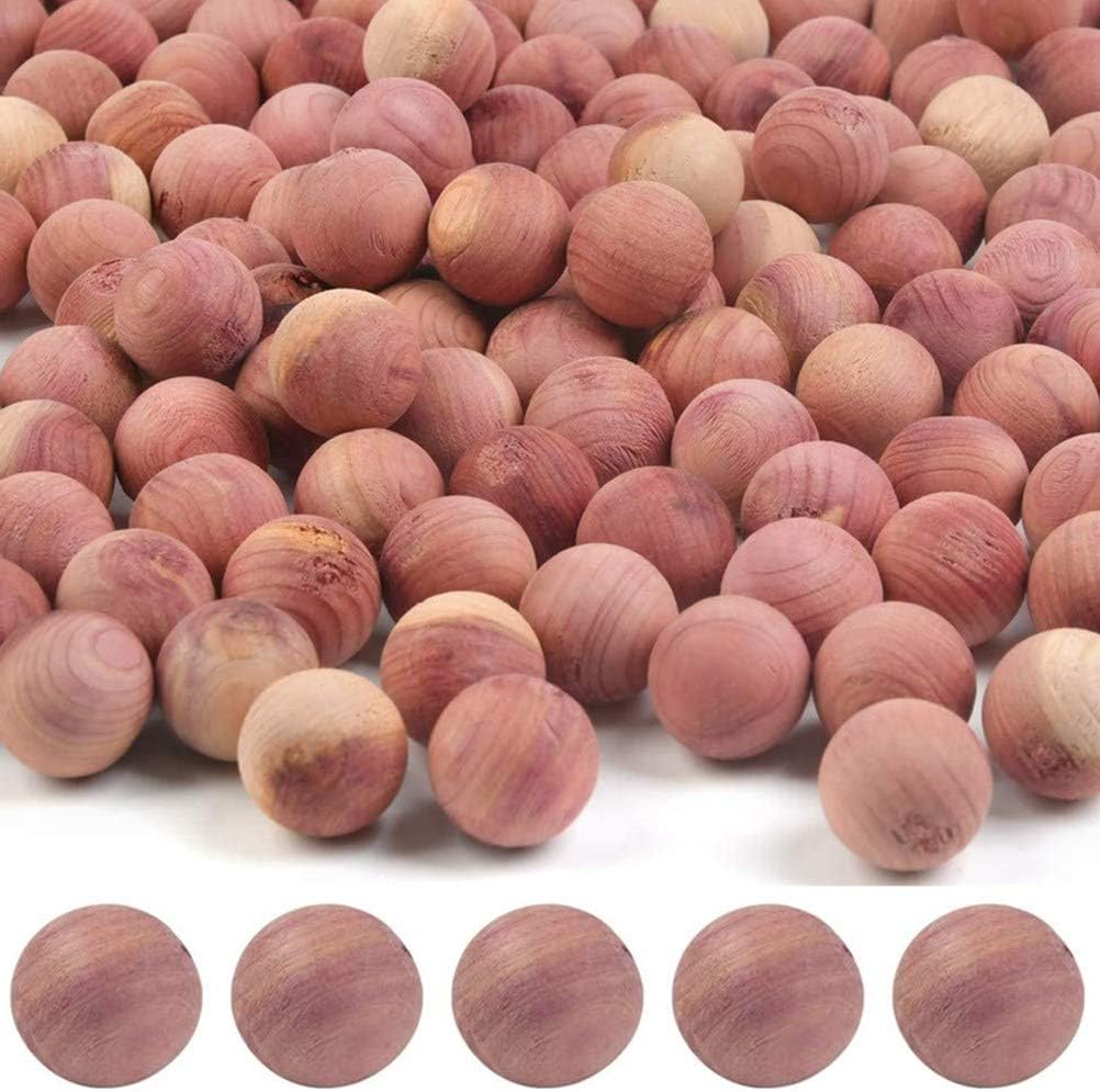 FOCCTS 150 bloques de cedro, madera de cedro aromático natural para almacenamiento de ropa, bolas de cedro aromático