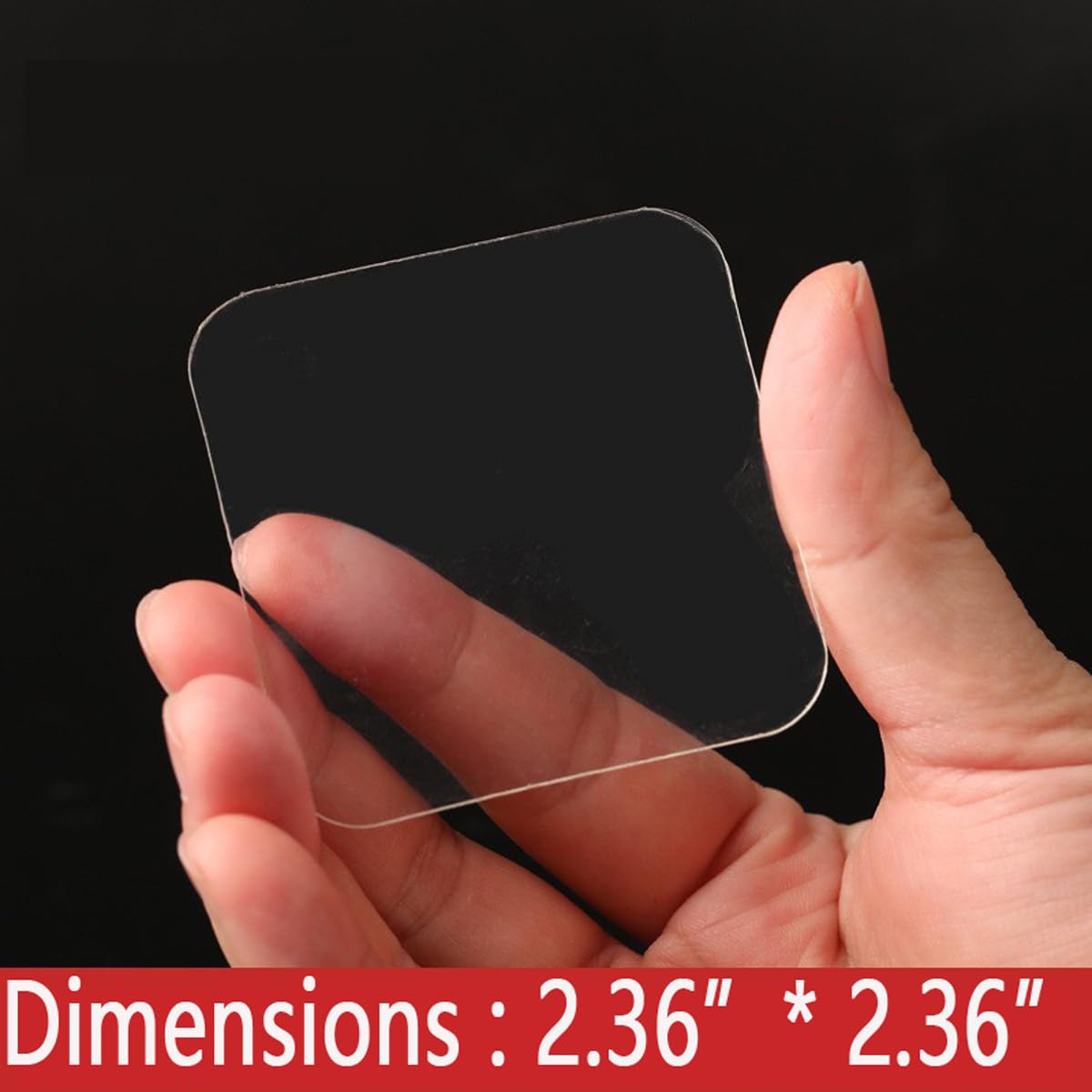 20PCS Double Sided Tape, 2-38in Two Sided Squares Nano Clear Mounting Tape Picture Hanging Adhesive Strips,Wall Tape Sticky Poster Tape Decor Carpet