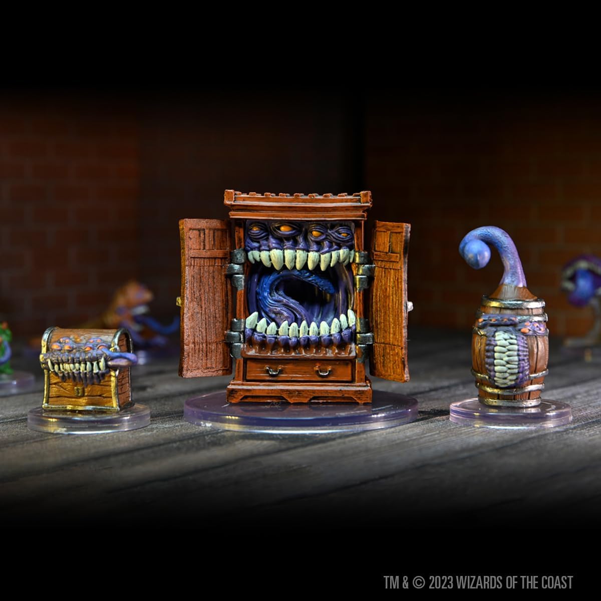 WizKids Iconos de D&D de los reinos colonia mímica