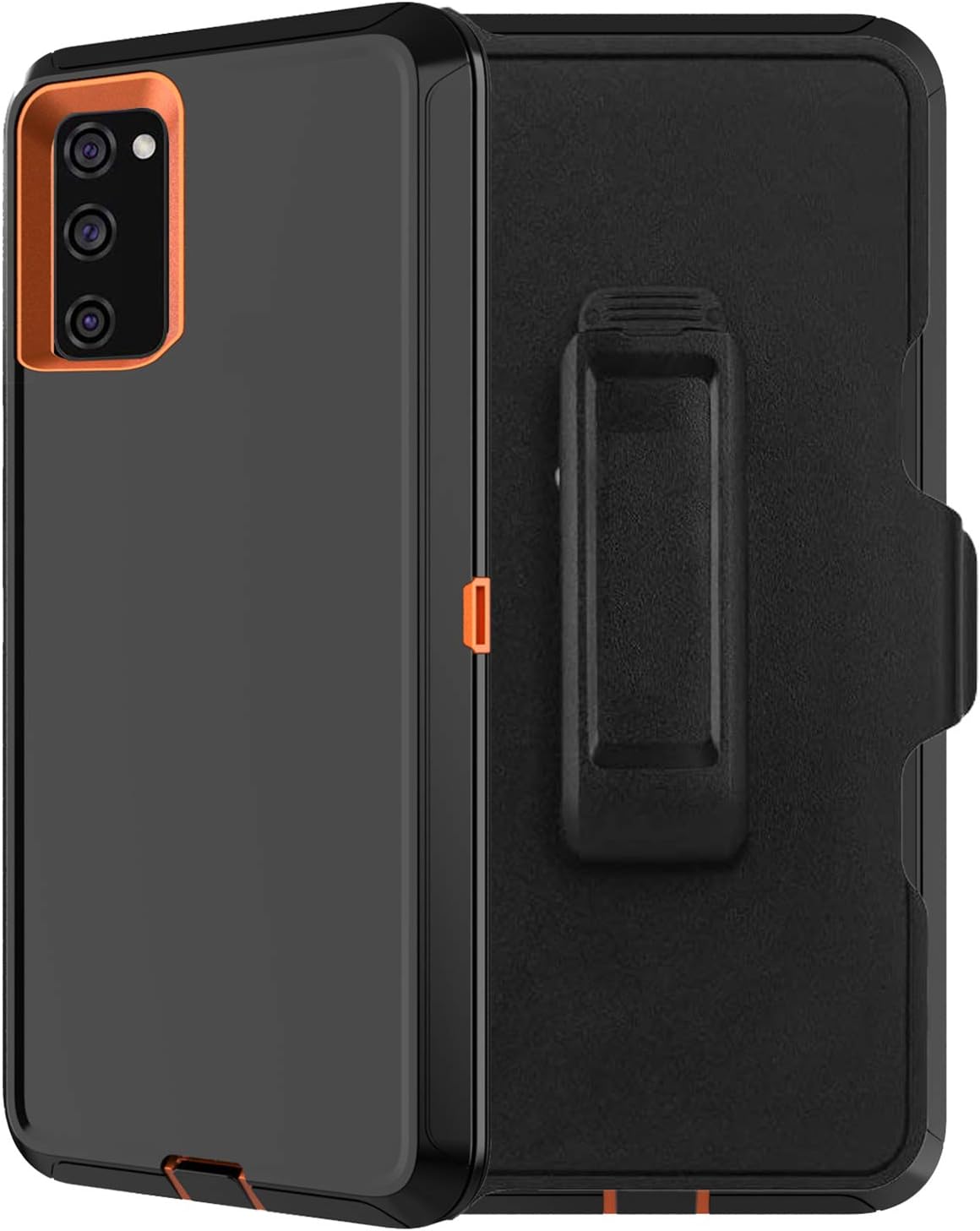 Annymall Funda para Galaxy S20 FE 5G para Samsung S20 FE 5G Funda resistente con protector de pantalla para mujeres y hombres, funda resistente a