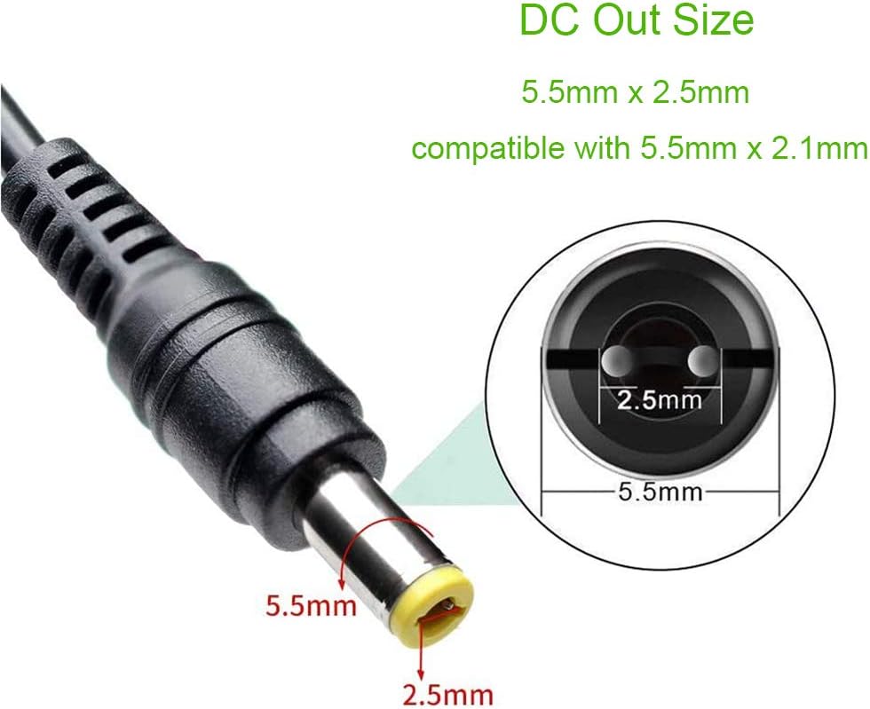 YUNBO Adaptador de fuente de alimentación de 24V 4A, CA 110-240V a DC 24V 96W Transformadores para luces de tira LED Cámara CCTV Router inalámbrico