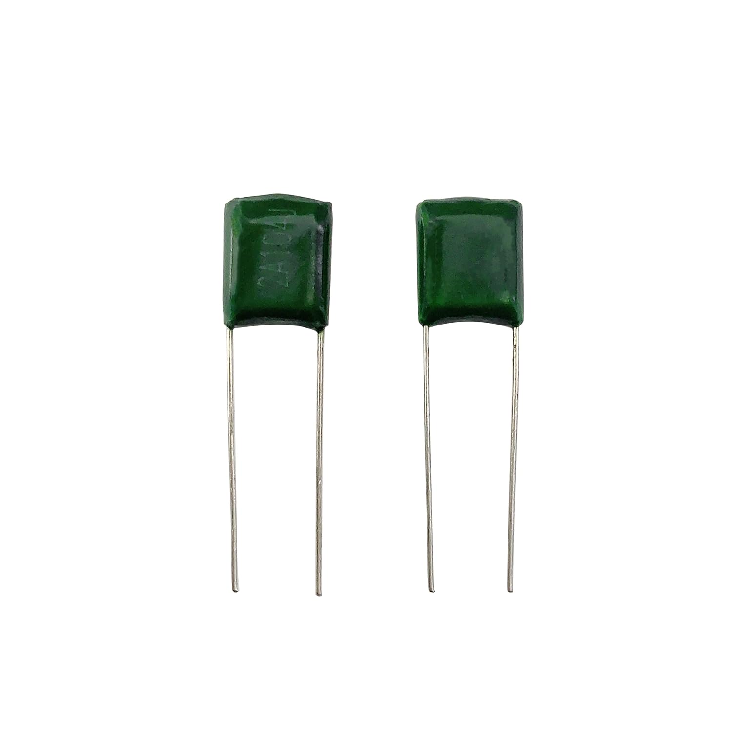 Cermant 20 unids 0.1uf 100V poliéster condensador 2A104J 100nf Mylar Film Capacitor CL11 condensadores electrolíticos para TV, monitor LCD, juego