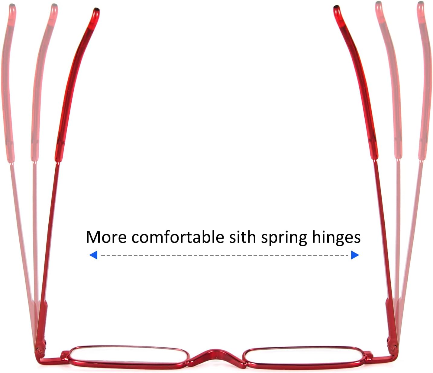 DXYXYO Mini lentes de lectura para mujeres y hombres, compactos, pequeños, de bolsillo, con estuche portátil