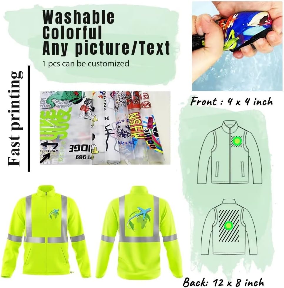 YOWESHOP La chaqueta reflexiva de la seguridad de la alta visibilidad ligero respirable modifica el