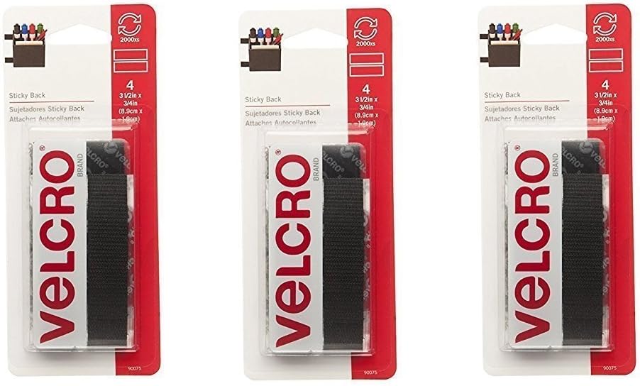 Kit de solución de organización VELCRO, Negro