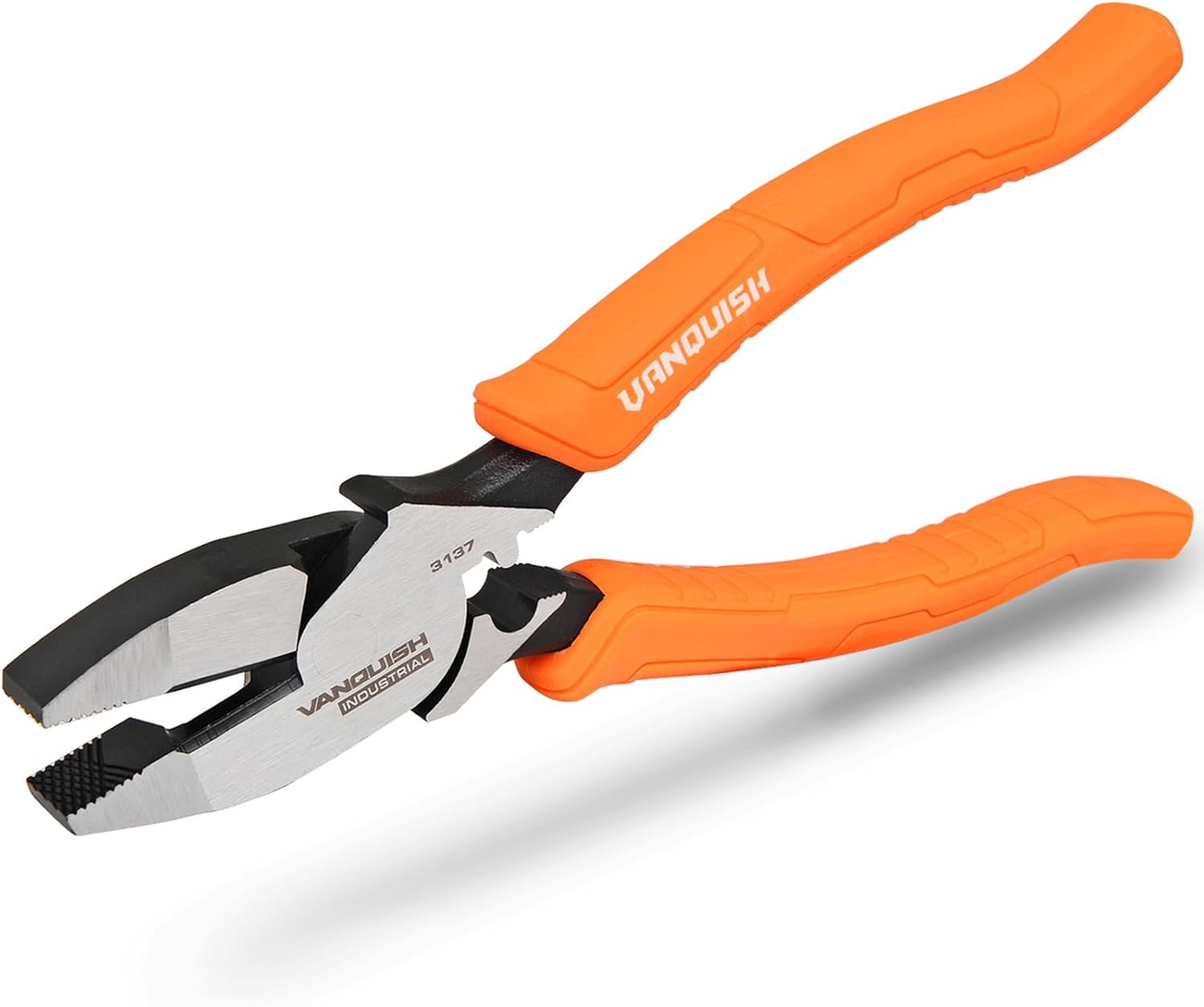 VANGUISH – Alicates Linesman de 9-12 pulgadas de grado industrial para linieros con mango de agarre cómodo (3137)