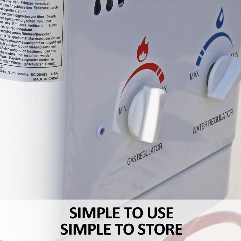 Original Portable Equine Washing System  Ultimate Comfort with Instant Warm Water  Comfortable, Stress-Free Horse