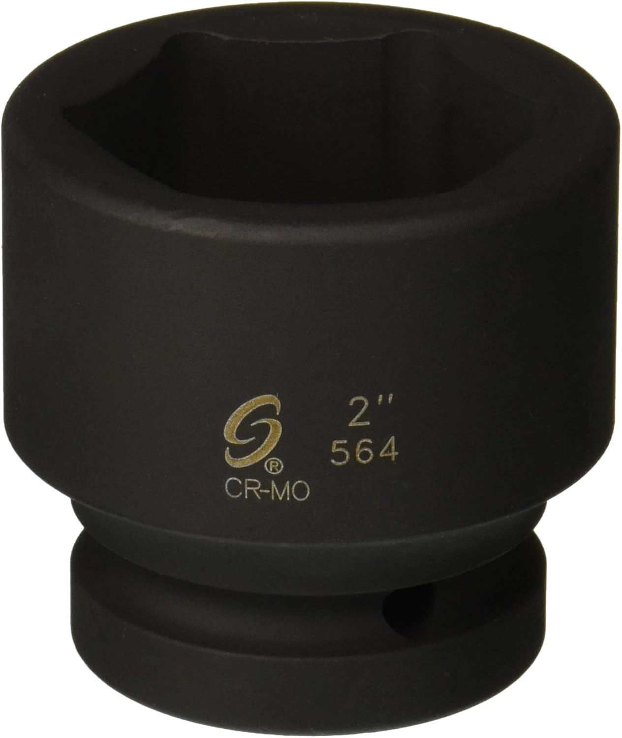 Sunex 564 1″ Drive Standard 6 Point Impact Socket 2″