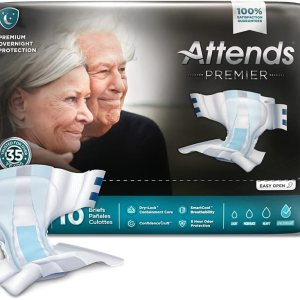 ALI-BR40 – Calzoncillos Attends Premier, XL, 10 unidades (4 unidades) ALI-BR40 – Calzoncillos Attends Premier, XL, 10 unidades (4 unidades)