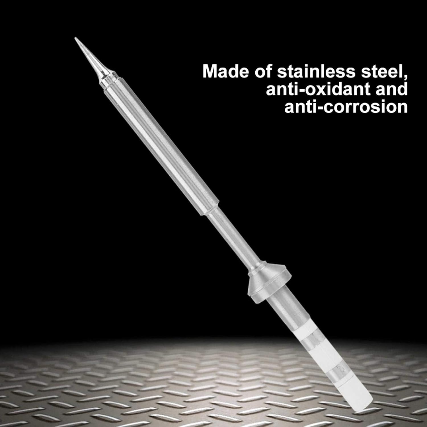 Punta de soldador, mini bolígrafo tipo acero inoxidable, puntas de repuesto para soldador TS100 (TS100-ILS)