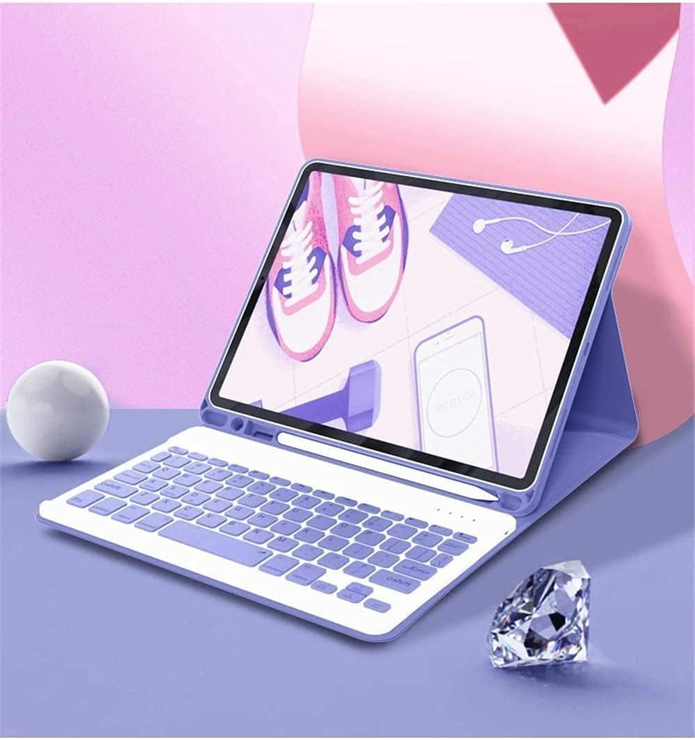 Funda para Galaxy Tab S9 FE+ PlusGalaxy Tab S9+ Plus de 12.4 pulgadas 2023 con teclado y mouse, funda magnética desmontable con soporte para S Pen