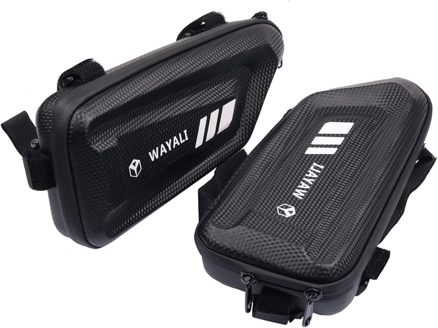 bolsa de almacenamiento lateral triangular para motocicleta, carcasa dura, impermeable, con cremallera, bolsa de herramientas para Husqvarna para