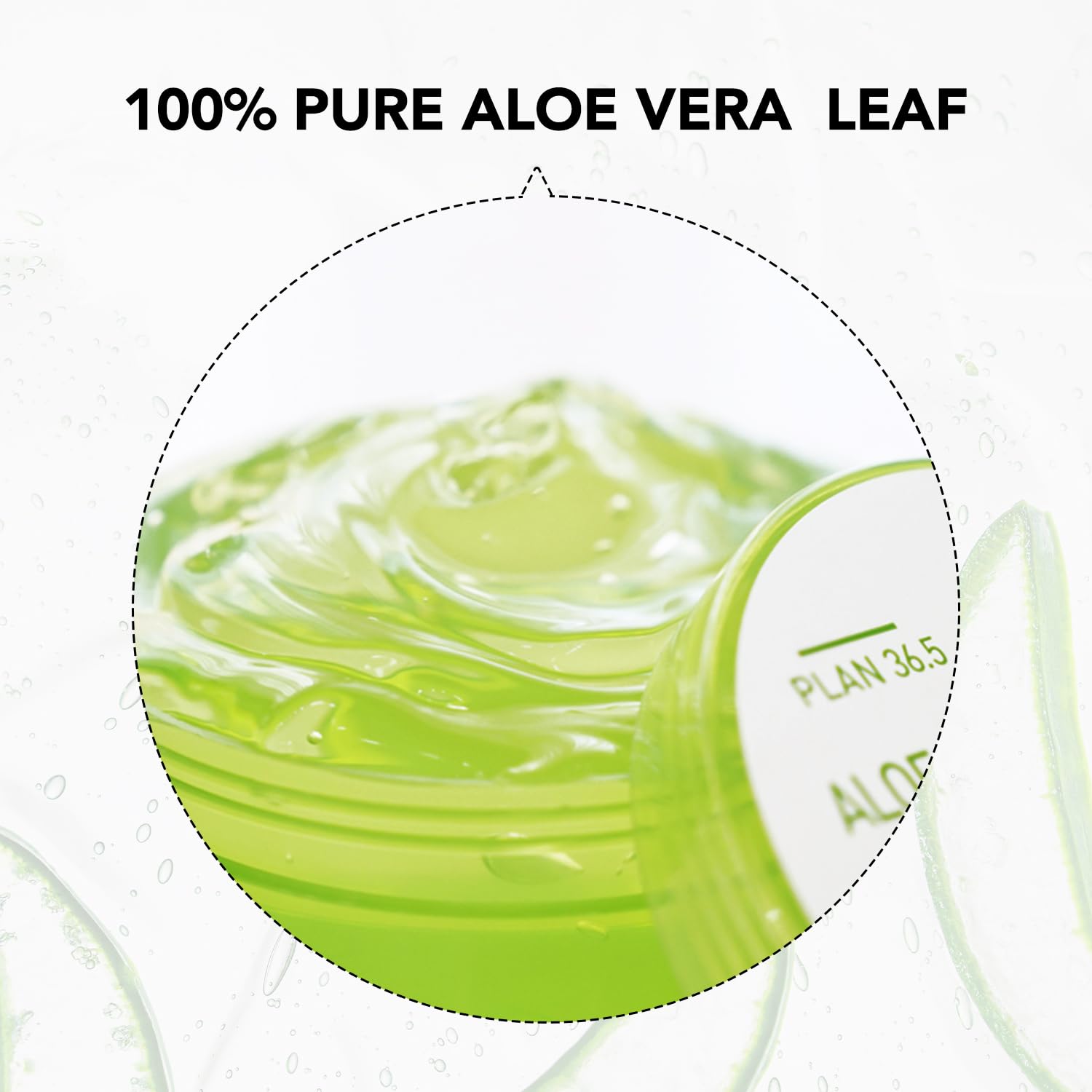 Plan 36.5 Gel calmante de aloe vera, 300 g10.6 oz