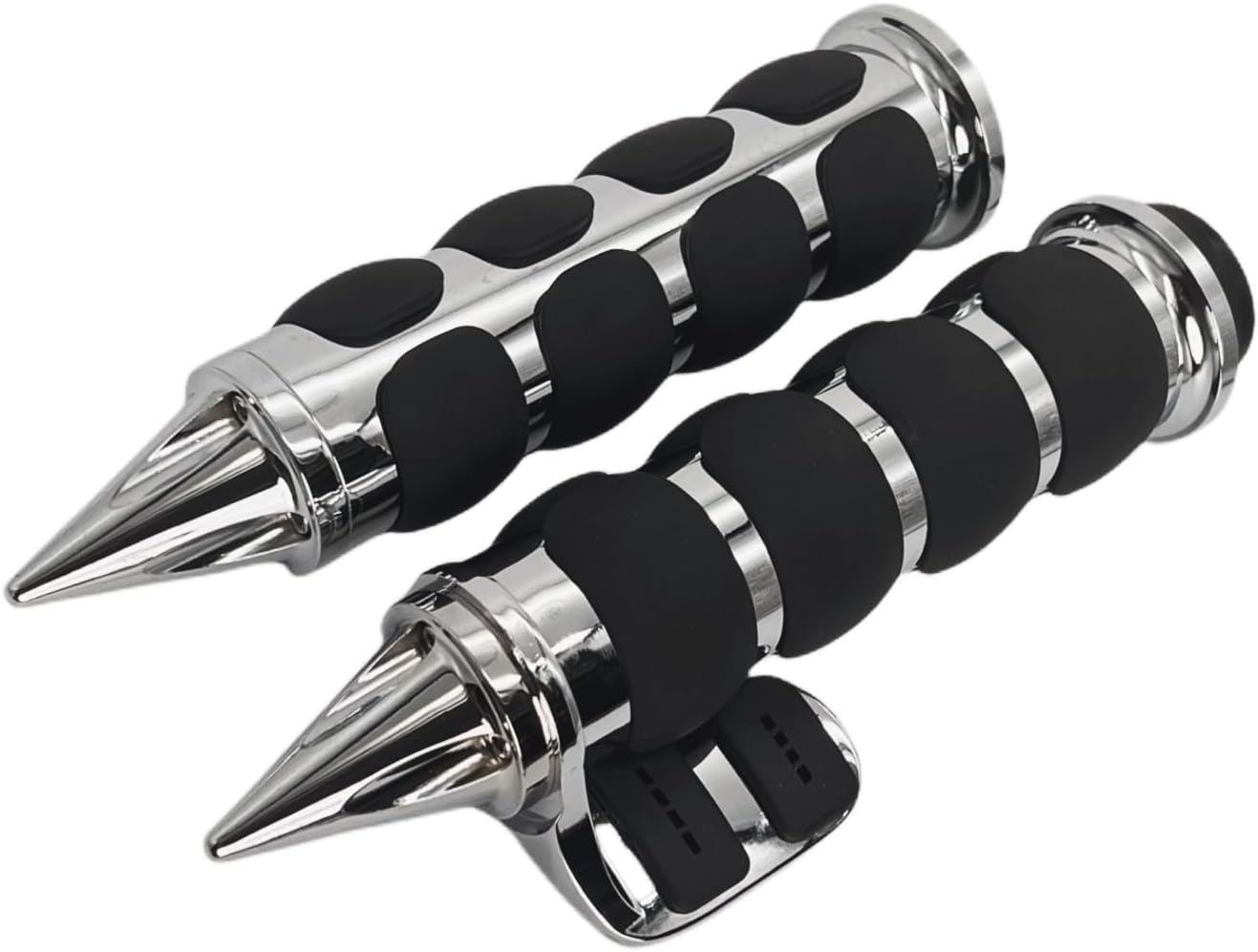 Empuñaduras de mano para motocicleta de 1 pulgada y 0.984 in, antideslizantes, universales, para Harley Davidson Street Glide Sportster 883 Road