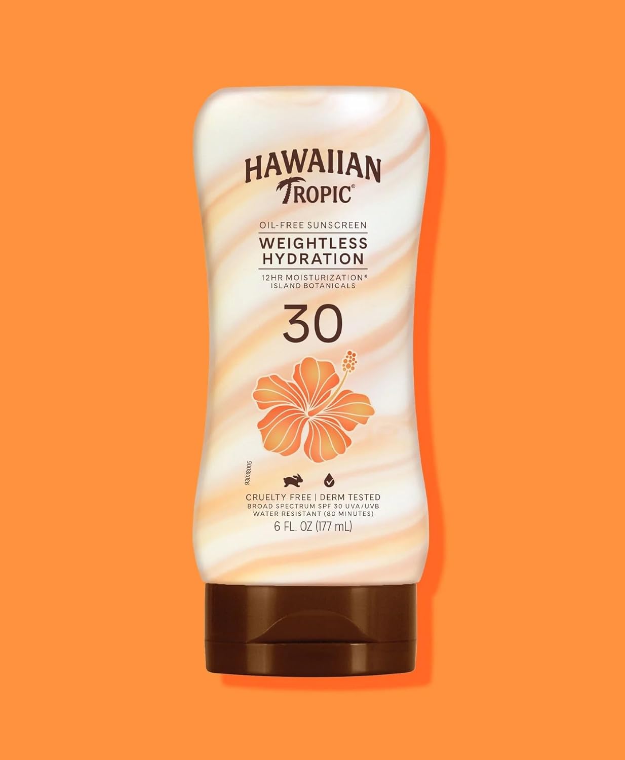 Hawaiian Tropic Loción de hidratación sin peso SPF 30 y Hawaiian Tropic Sheer Touch Protector solar facial suero facial SPF 30 paquete combinado