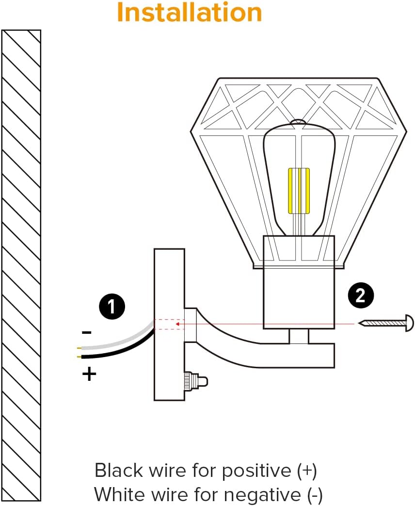 Dream lighting Bombilla Edison vintage de 12 voltios para caravana, con interruptor para autocaravana, caravana, remolque, comedor, montaje en
