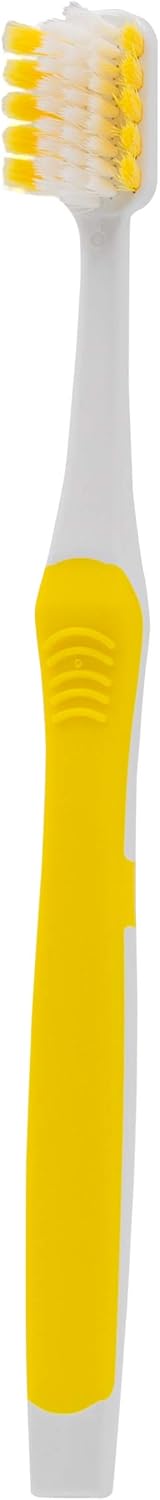 OOAK Cepillo de dientes, cerdas medianas cónicas V++Max, paquete de 6, varios colores
