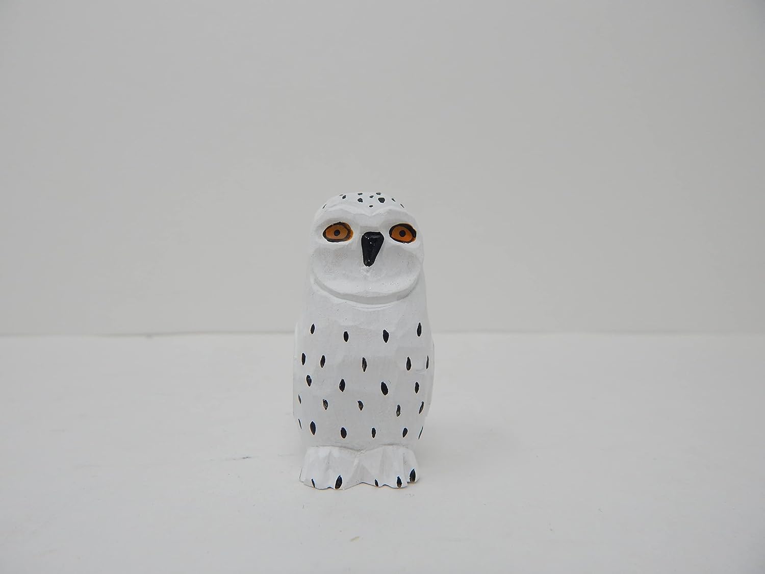 Búho de las nieves, pájaros blancos, decoración para tarta, novia y novio, boda, compromiso, aniversario, estatua de madera tallada
