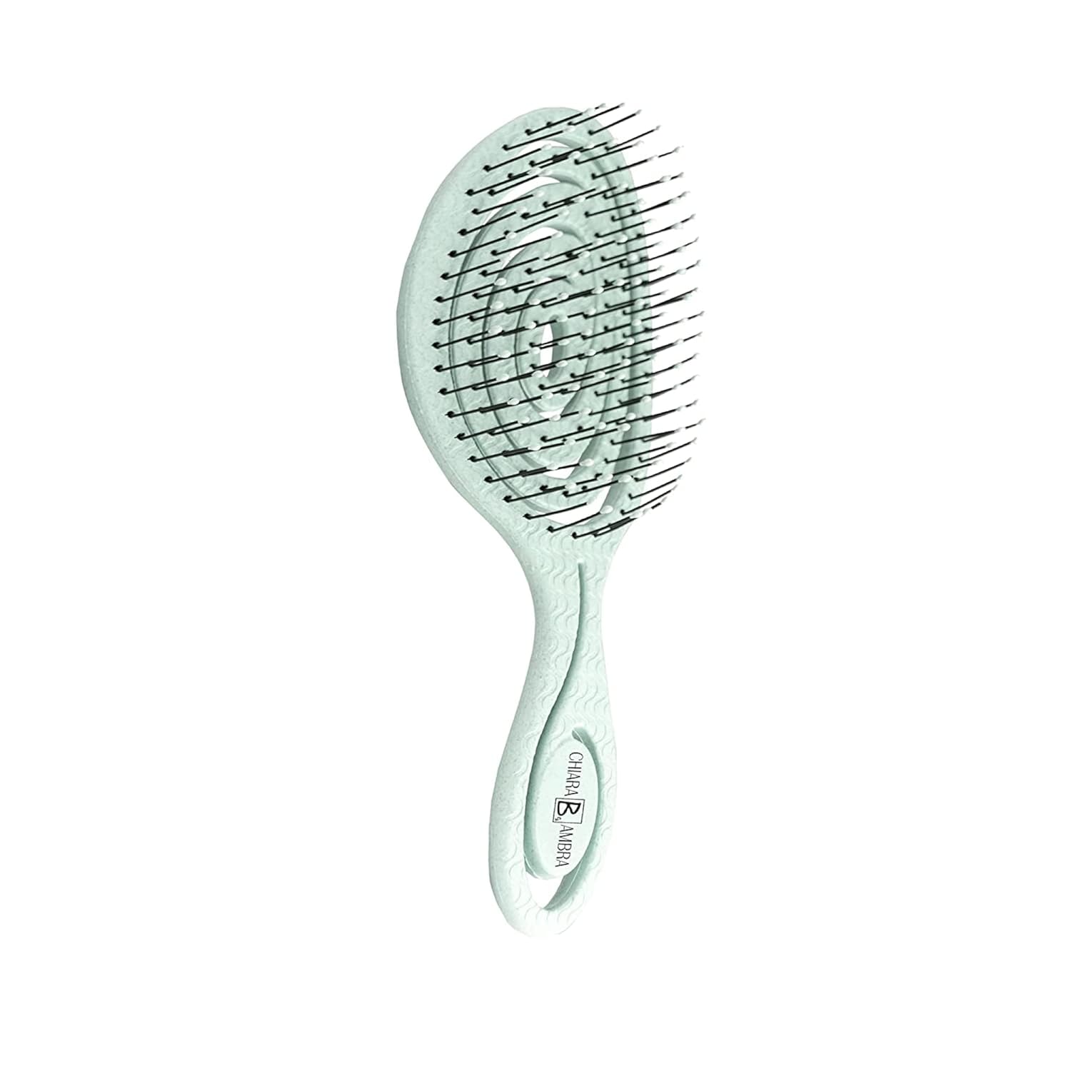 Cepillo desenredante orgánico  Cepillos desenredantes sin tirones para cabello grueso y rizado natural  Cepillo de paja neutro para clima vegano
