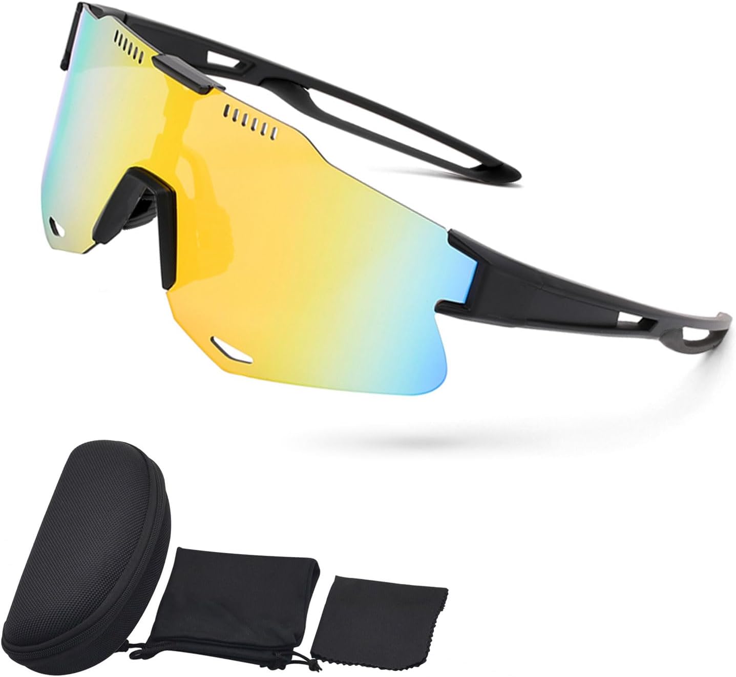 MICOTA Lentes de sol polarizados deportivos para hombres y mujeres, lentes de sol UV400 para deportes al aire libre, ciclismo, conducción, pesca,
