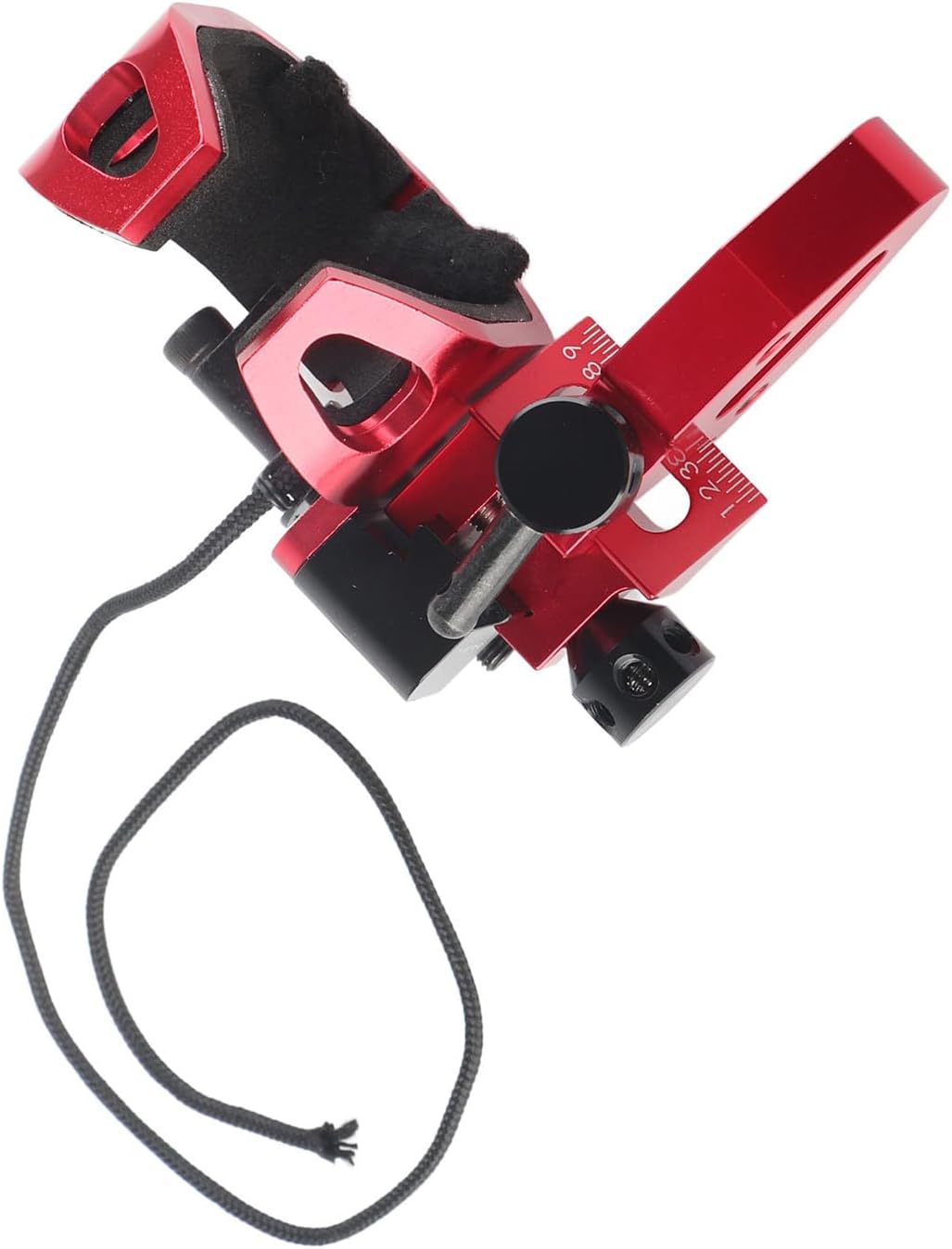 Smackdown Lockup Click Flecha Rest, Smackdown Click Rest Ajuste de 4 vías para campo de tiro con arco (rojo)
