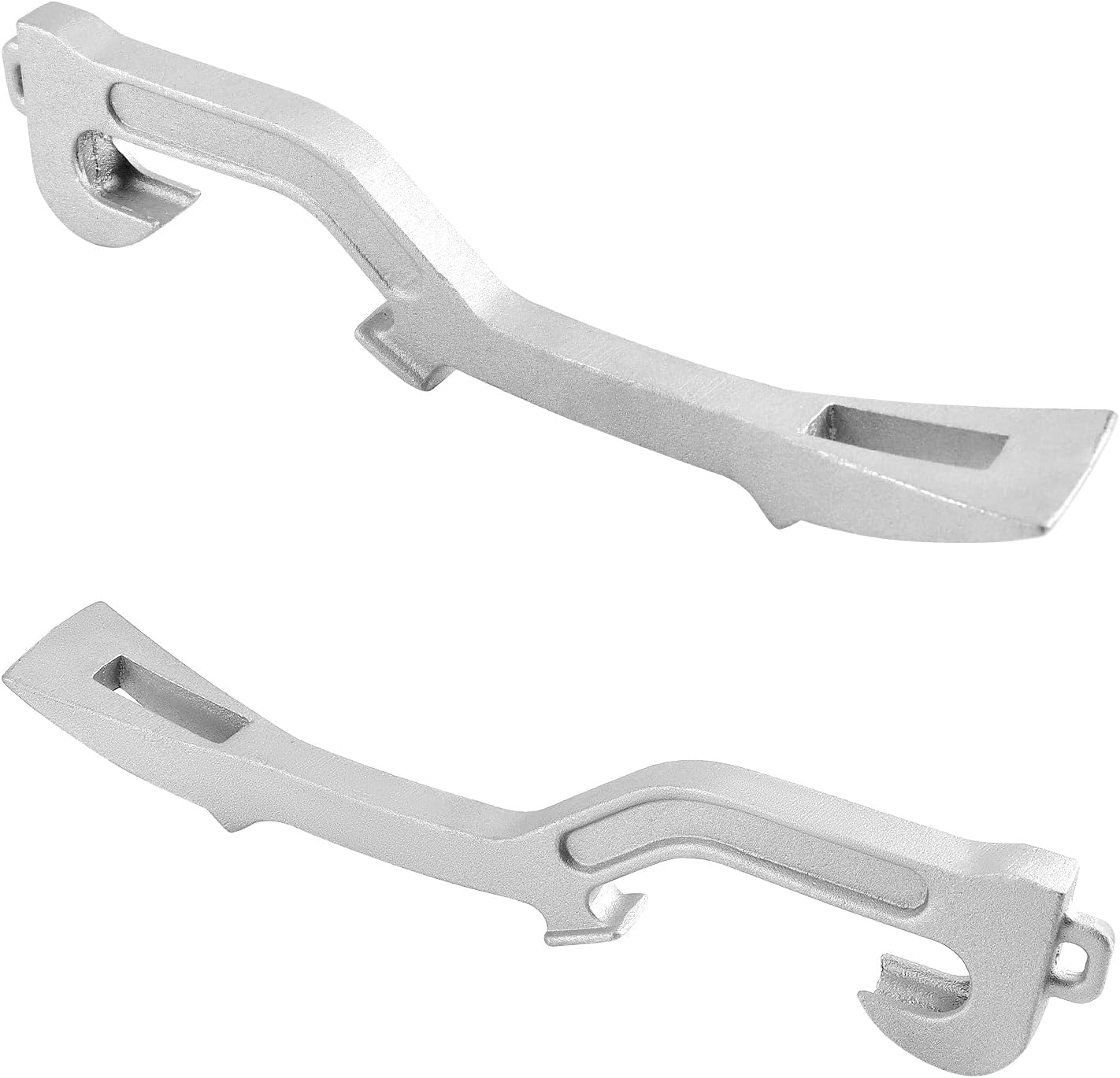 QWORK Llave inglesa para manguera de incendios, aluminio universal, equipo contra incendios, 11-78 pulgadas de longitud, paquete de 2