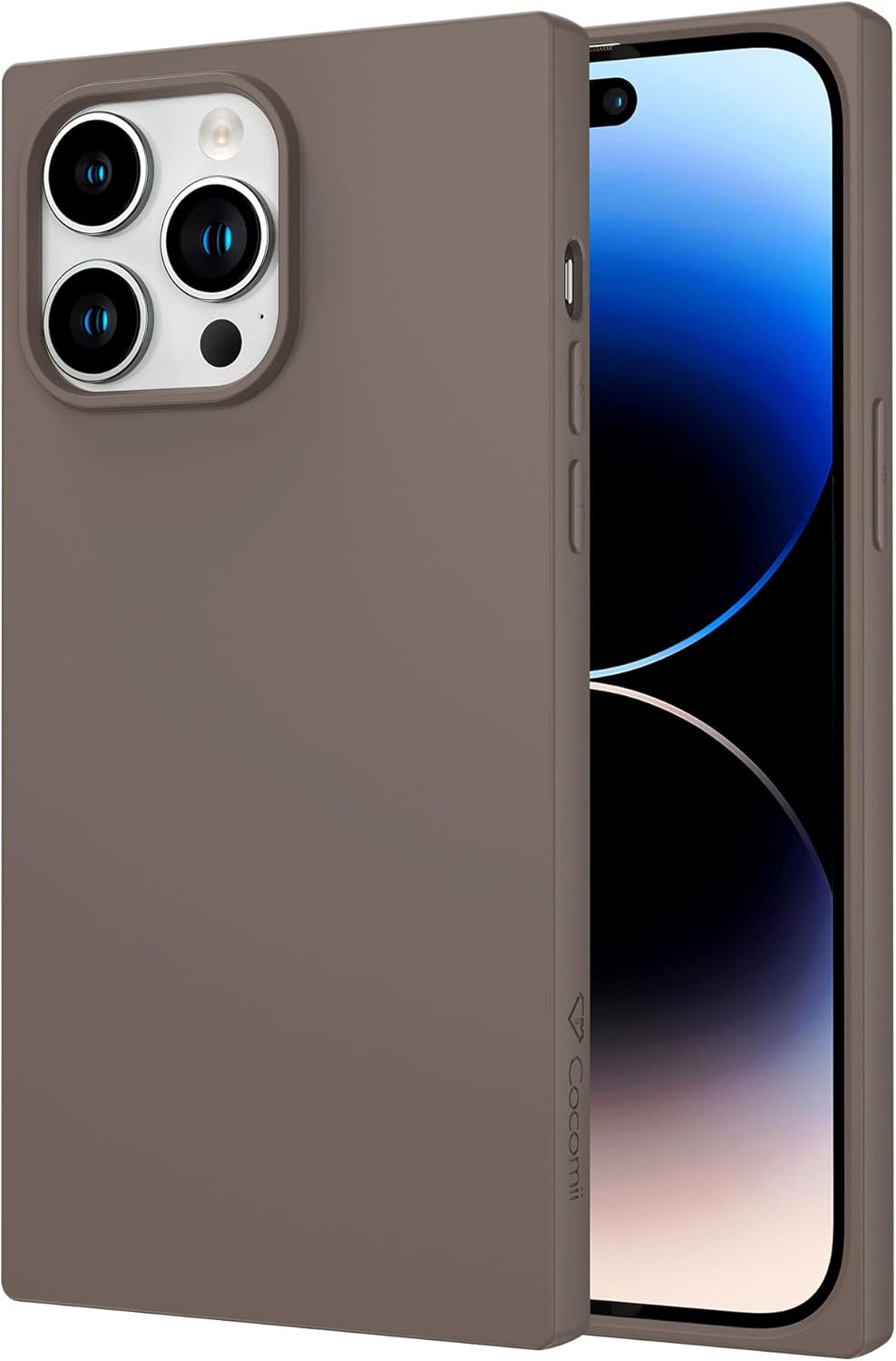 Cocomii Funda cuadrada compatible con iPhone 11 Pro Max, silicona, lujosa, delgada, mate, suave al tacto, forro de microfibra, resistente a las