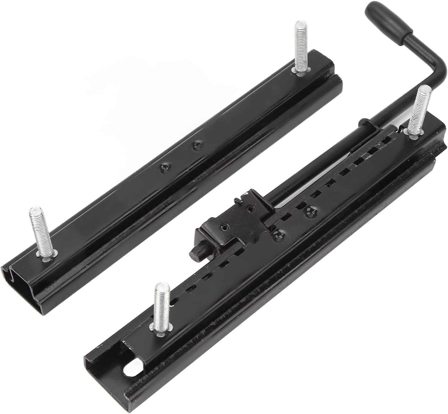 Riel deslizante de asiento, resistente al desgaste, fuerte resistencia, 2 piezas, rieles deslizantes de asiento de alta precisión, ajustables,