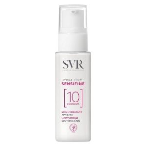 SVR Sensifine Hydra – Crema facial hidratante calmante para pieles deshidratadas normales a secas. Hidratante sin fragancia con 96% de ingredientes SVR Sensifine Hydra – Crema facial hidratante calmante para pieles deshidratadas normales a secas. Hidratante sin fragancia con 96% de ingredientes