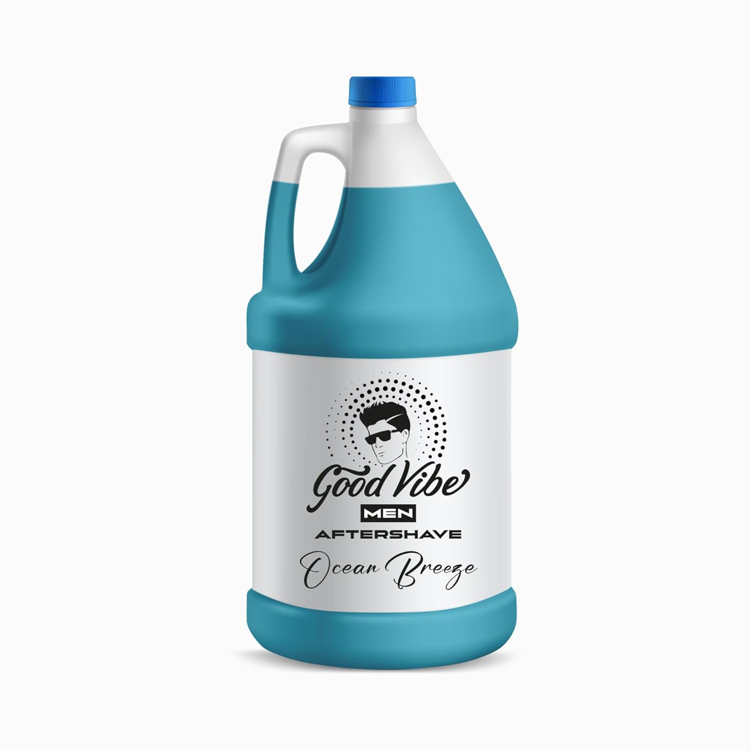 Good Vibe – Colonia para después del afeitado para hombre, 1 galón, fórmula refrescante hidratante para hombre después del afeitado, fórmula