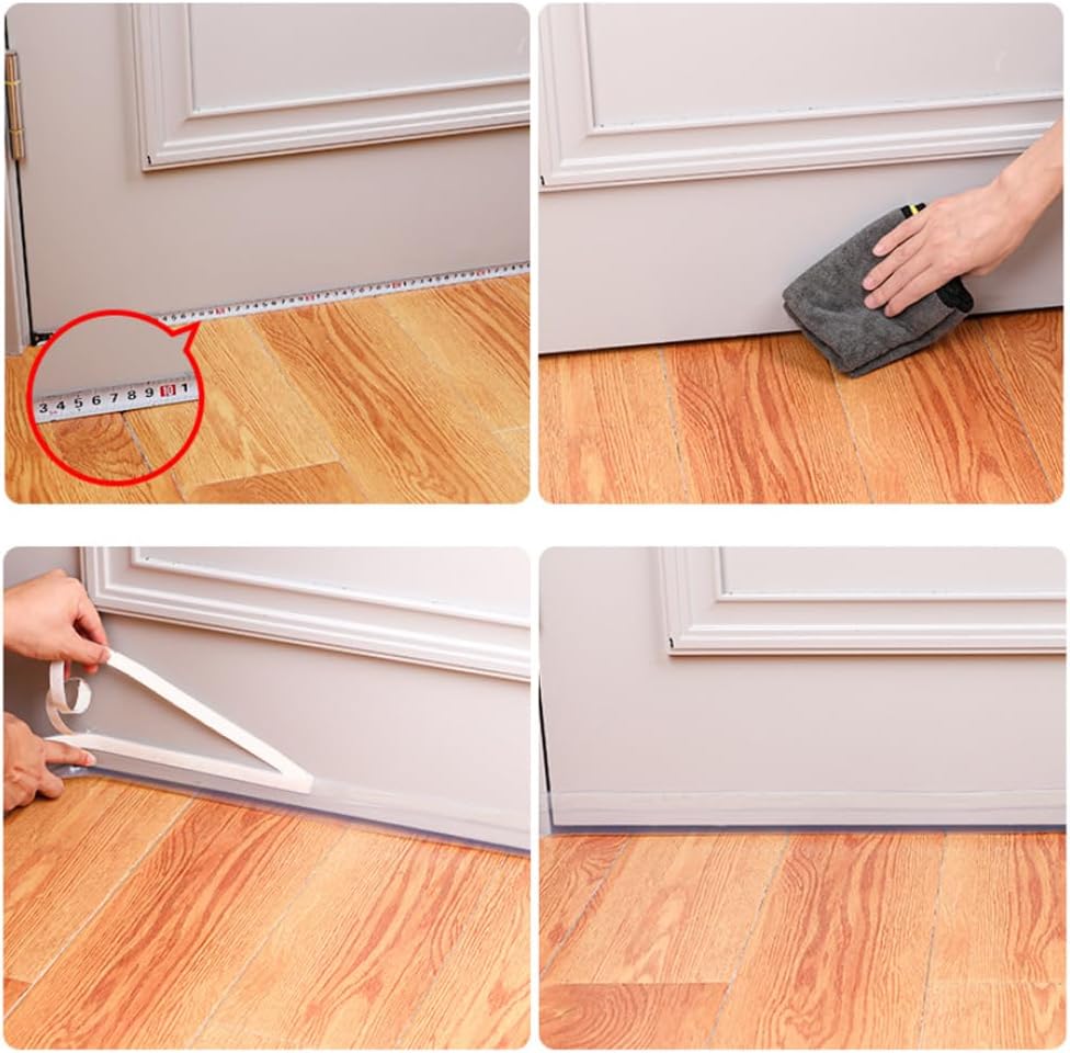 Burlete de sellado de puerta, burlete de puerta, tira de sellado de silicona, cinta de sellado para tope de puerta, cinta adhesiva para puertas,