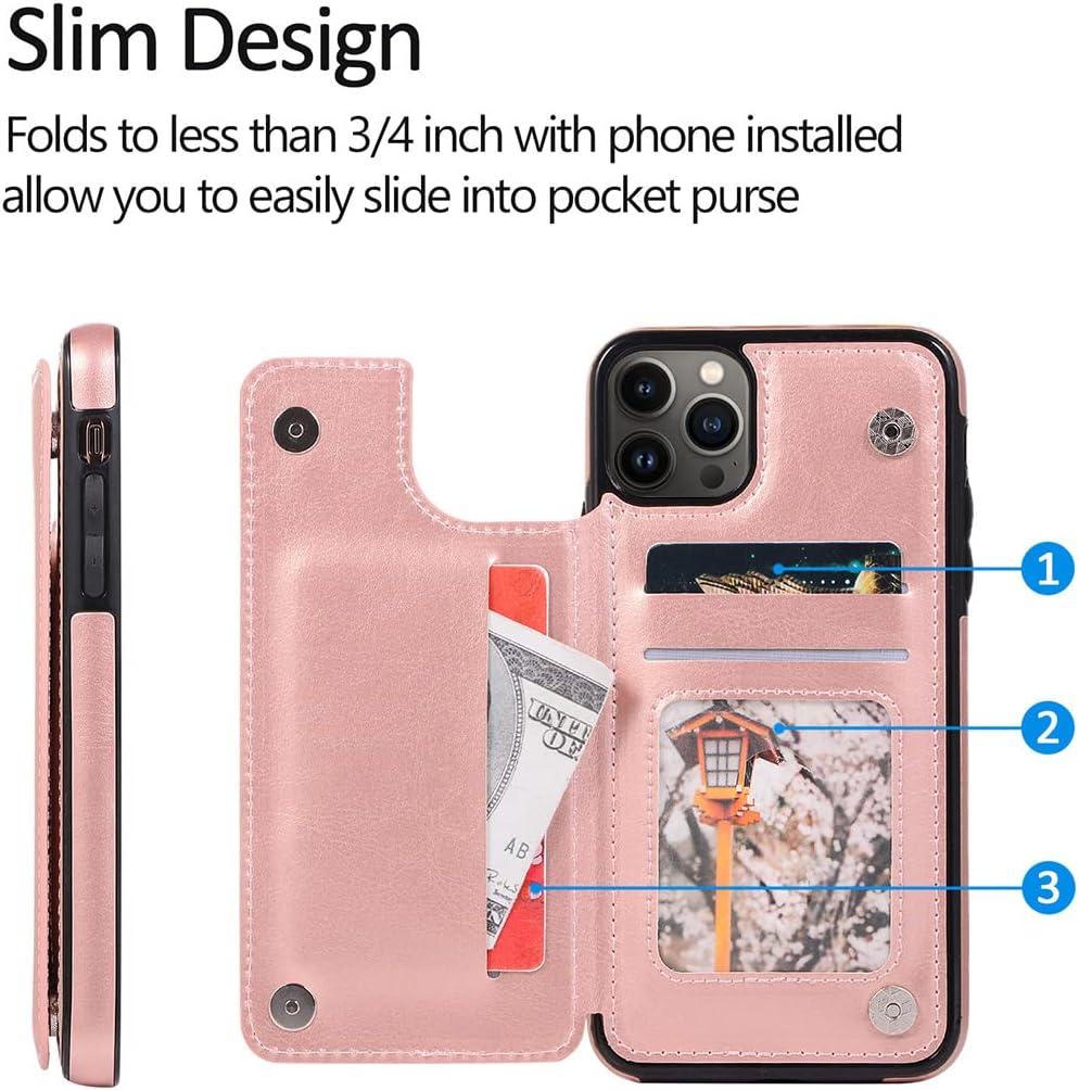 BOSTEPY Funda personalizada para iPhone 16 15 14 13 12 Pro Max 11 Mini Xr Xs X 7 8 Plus SE 2020 2022 6s 6, piel sintética suave, cartera magnética