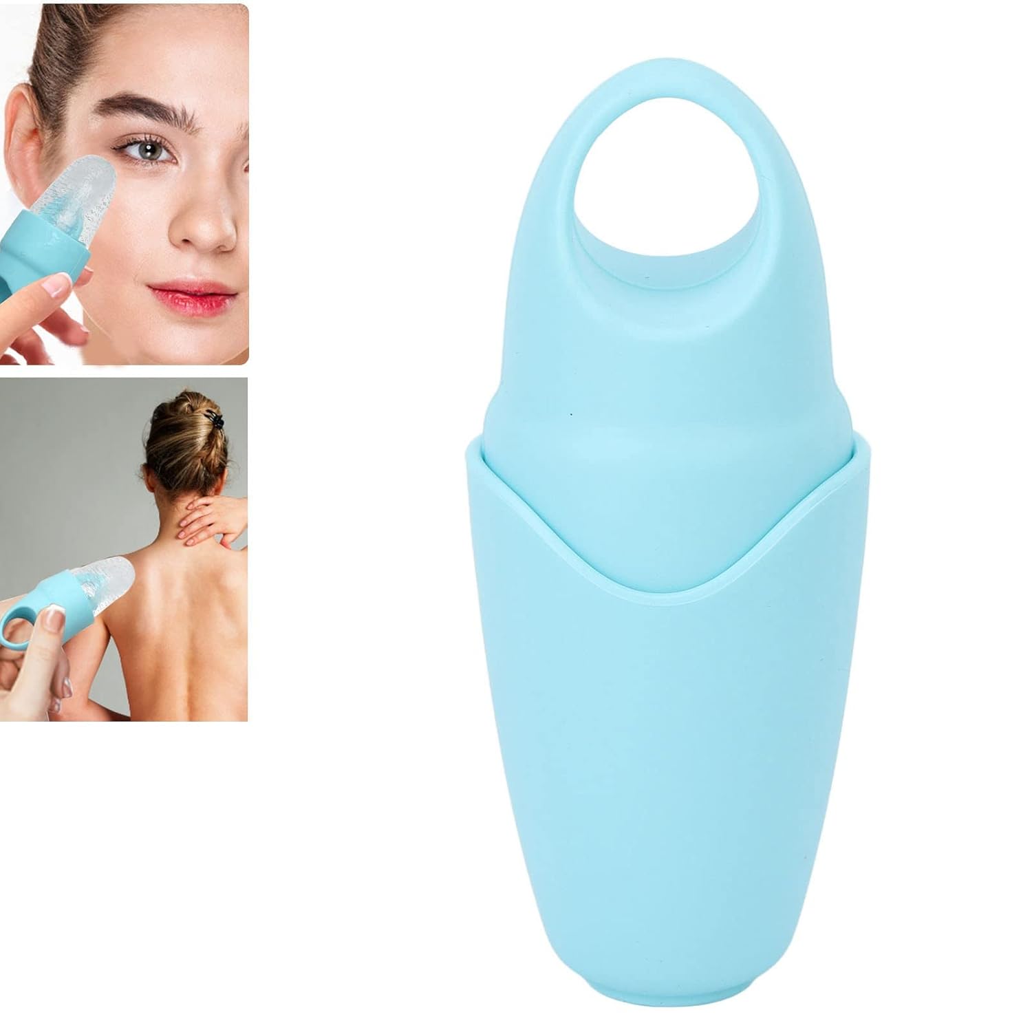 Diseño opcional en forma de V de 2 colores, masaje facial Gua Sha para reducir los poros, eliminar ojos hinchados, estiramiento facial, molde de