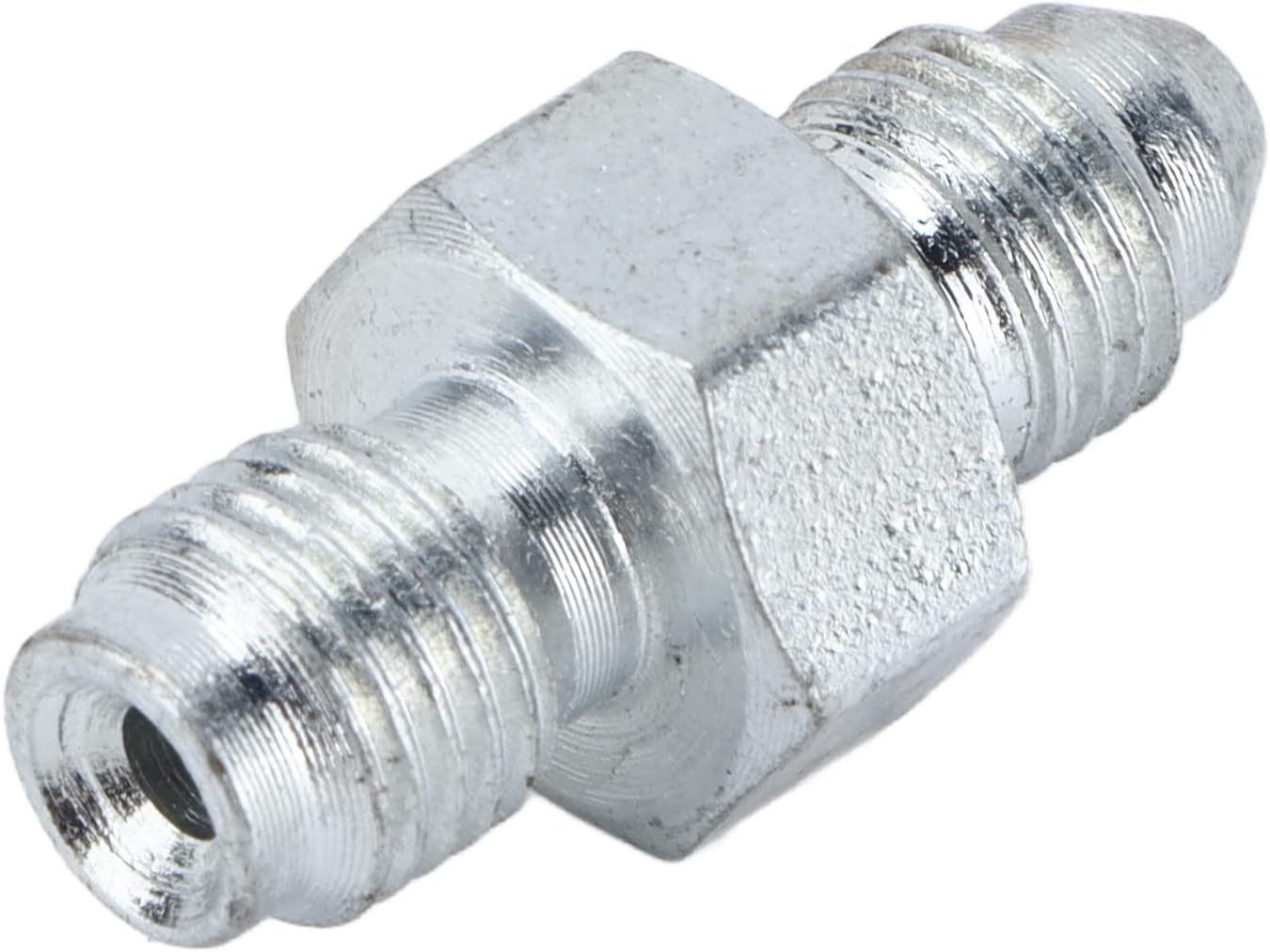 Adaptador de llamarada invertida para automóvil 3AN macho a 38-24 adaptador de llamarada invertida, adaptador de línea de freno de metal sólido 316