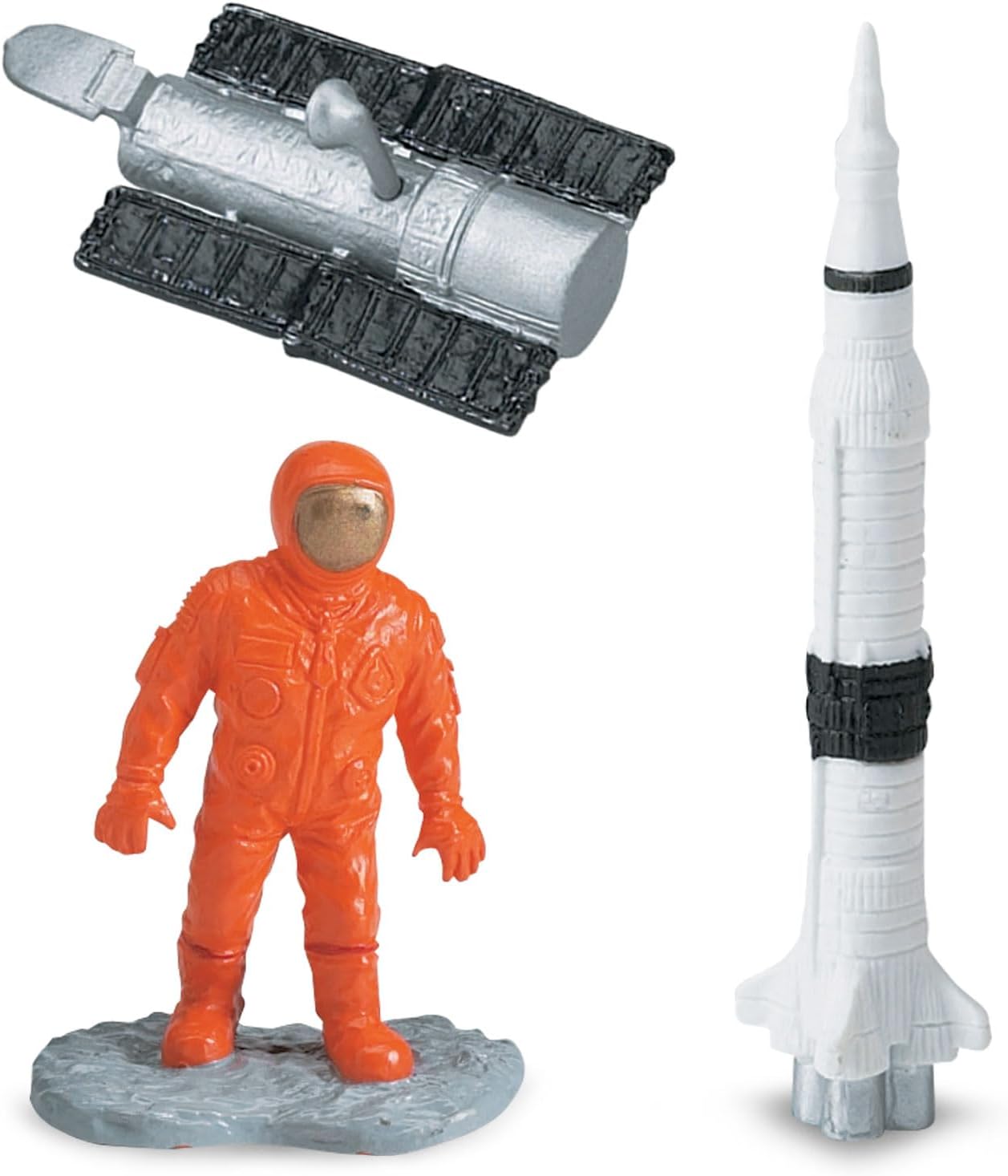 Safari Ltd. Space Bulk Bag – Juego de juguetes de exploración espacial – Colección de 48 piezas para niños, niñas y niños a partir de 3 años