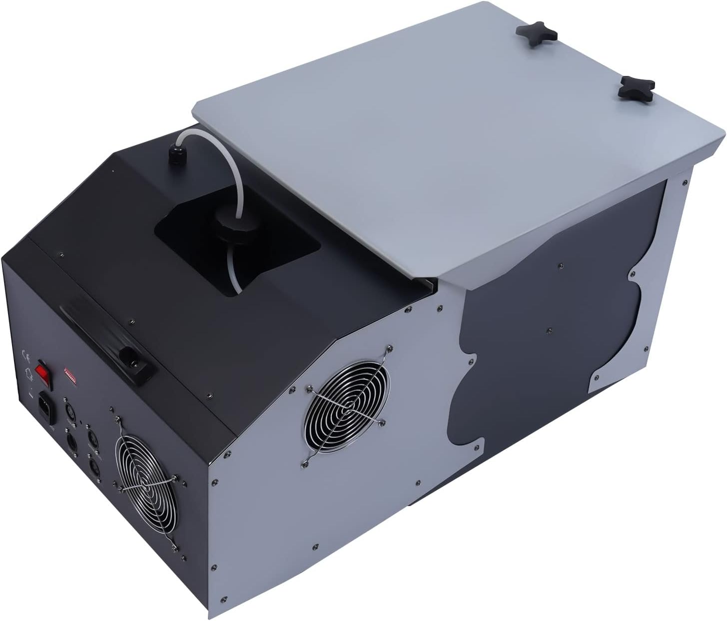 Máquina de niebla de humo baja de escenario, máquina de humo de etapa de 3 KW, máquina de humo de escenario tumbado, efecto espectáculo, máquina de