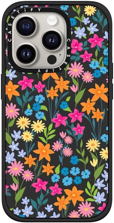 CASETiFY Impact – Funda para iPhone 15 Pro 4 veces probada contra caídas de grado militar, protección contra caídas de 8.2 pies, compatible con