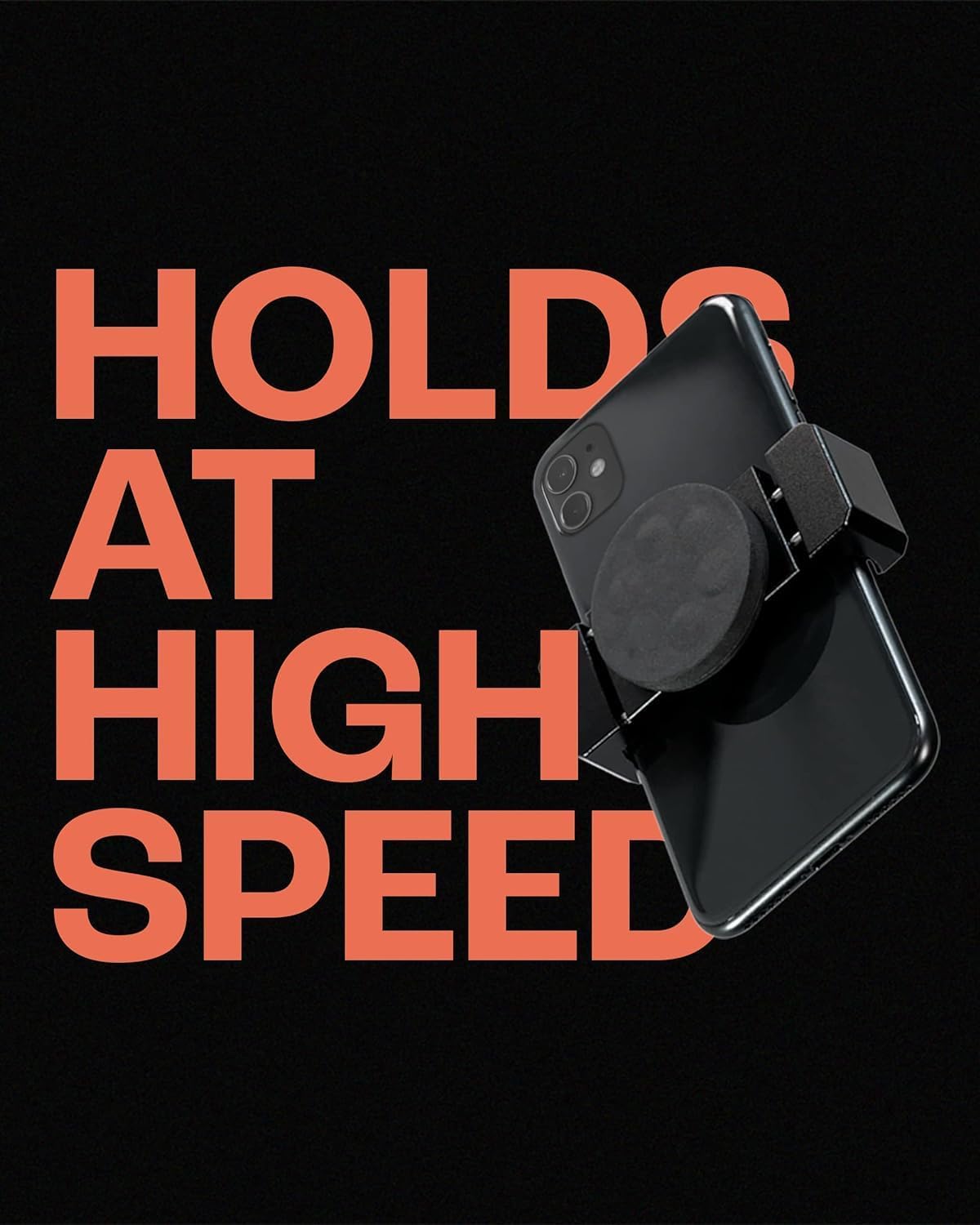 Billet – Soporte magnético para teléfono, accesorios de motocicleta Harley Davidson de aluminio macizo, se adapta a casi todos los teléfonos, color