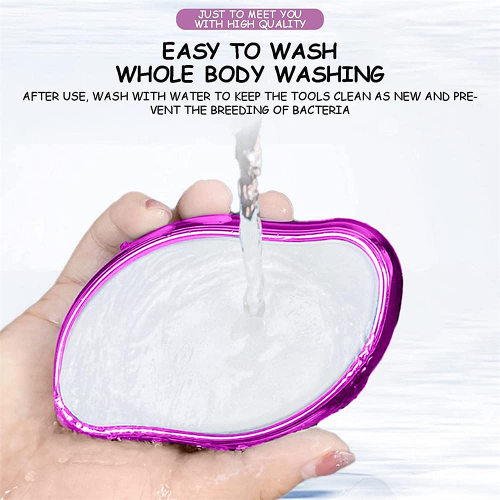 Crystal Hair Eraser, Crystal Hair Remover for Women and Men, Painless Exfoliation Magic Crystal Hair Remover Crystal Smooth Hair Remover for Legs